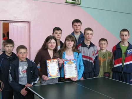 Малопесчанские теннисисты